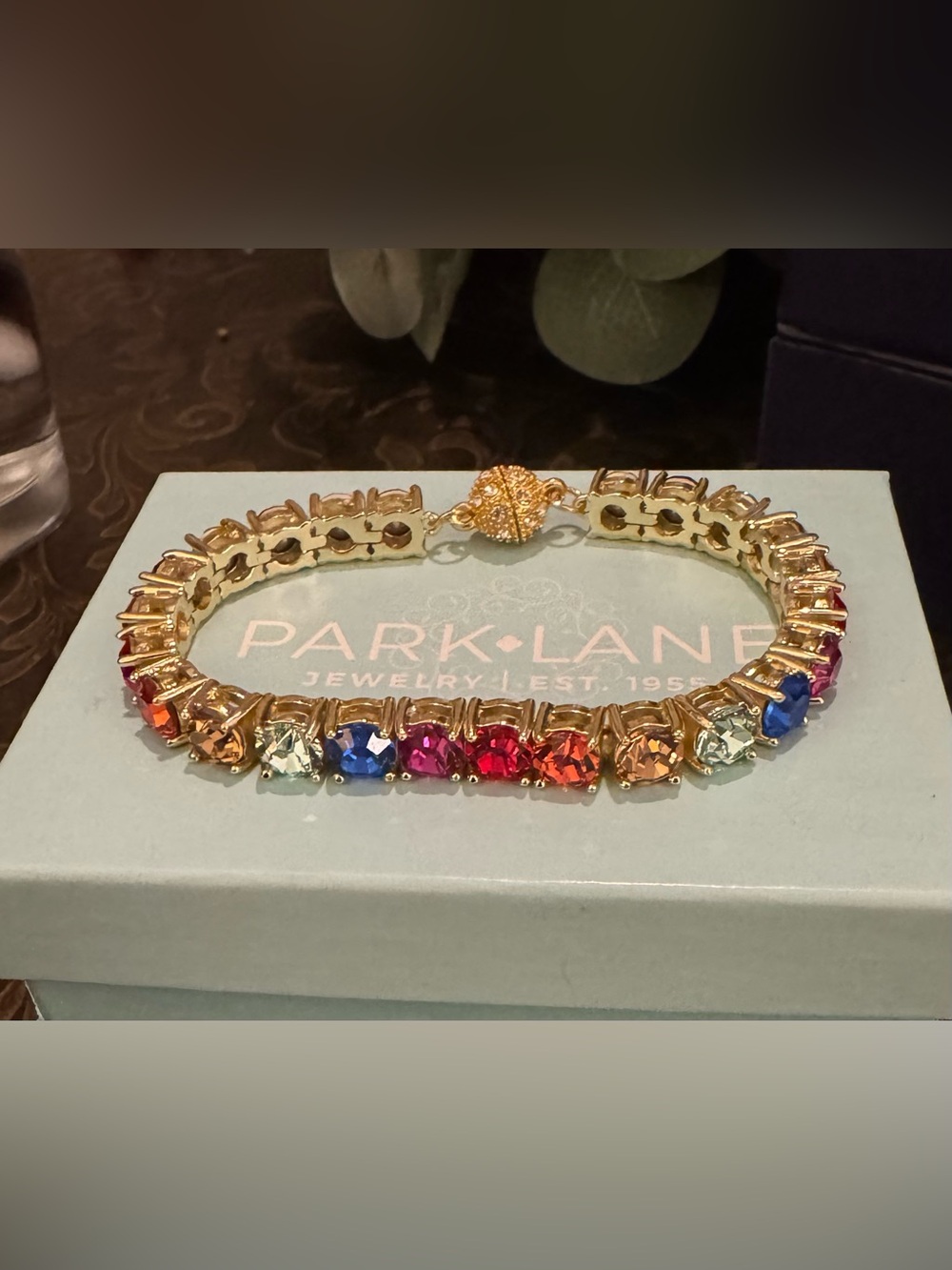 Park Lane “Rainbow” Mini Impression Bracelet! NWOT! Has Been Altered! - Picture 10 of 15